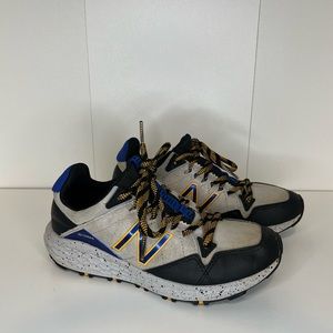 New Balance Gray Fresh Foam Crag V1 Running Exercise Sneakers, Big Kids Size 2
